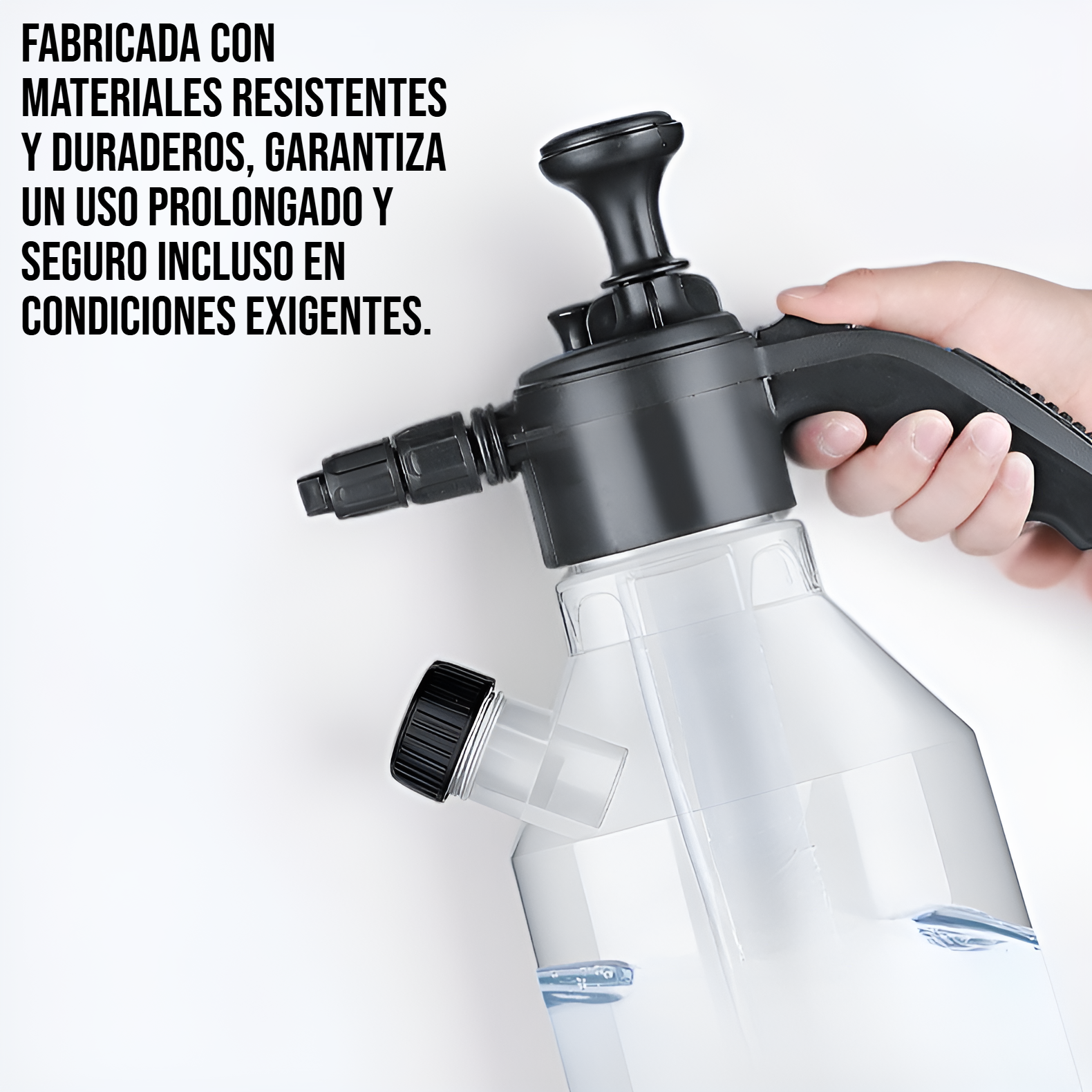 Herramienta de limpieza de coches con espuma