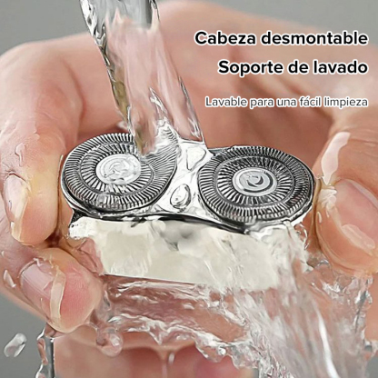 Nuevo cortapelos eléctrico de doble cabeza mini【Haircut, Shave, and Hair Removal in One!】