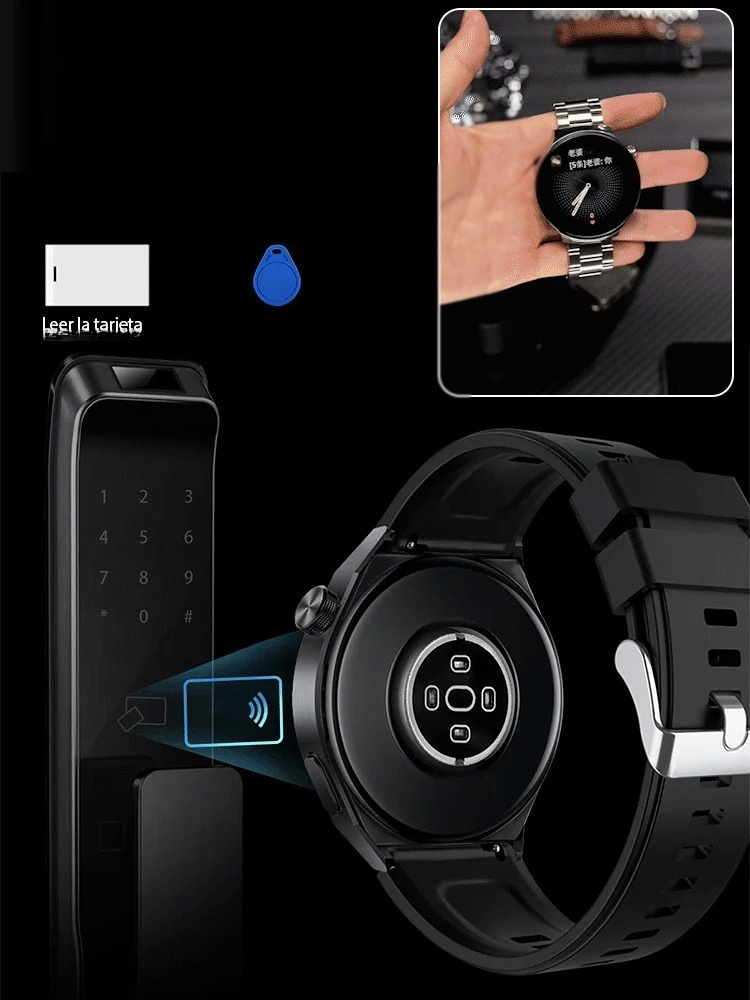 ¡No es necesario pincharse los dedos para medir el nivel de azúcar en sangre! Este reloj inteligente ofrece monitoreo de salud las 24 horas + asistente con tecnología de inteligencia artificial