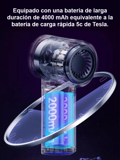 Aspiradora automática, apta tanto para coche como para casa, limpia fácilmente todo tipo de manchas.