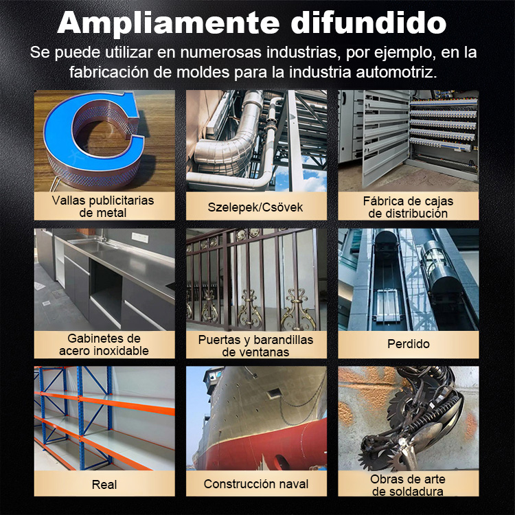 Máquina de soldadura láser portátil con ajuste de temperatura de 90 a 480°C