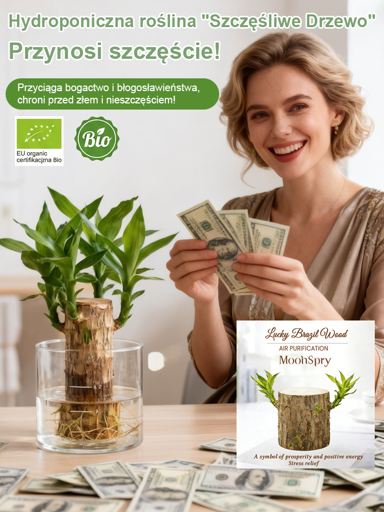 💫Zapomnij o drogich oczyszczaczach. 🌈To brazylijskie drzewko szczęścia – 100% naturalny pochłaniacz smogu i toksyn.