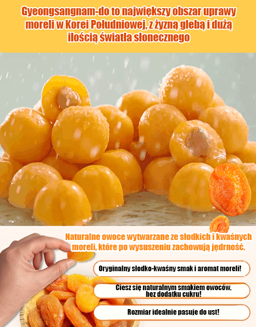 ✨Świeżo zebrane morele bez pestek z Sandomie Day, dostępne tylko przez 20 dni w roku, korzystnie wpływają na zdrowie serca i pomagają regulować poziom cukru we krwi, ciśnienie krwi oraz utratę wagi.