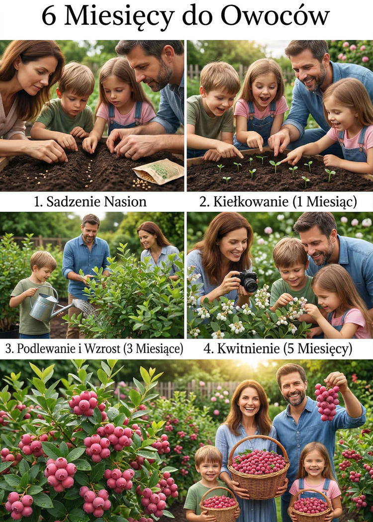 ✨[Piękne i pyszne] Posadź je w tym samym miesiącu i ciesz się słodkimi i soczystymi jagodami!🏡