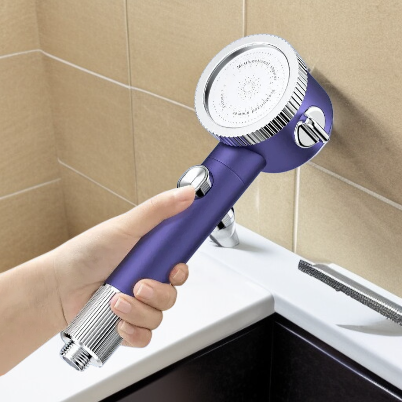 Prysznicowa słuchawka z filtrem, mocny natrysk, efekt deszczowy, do łazienki