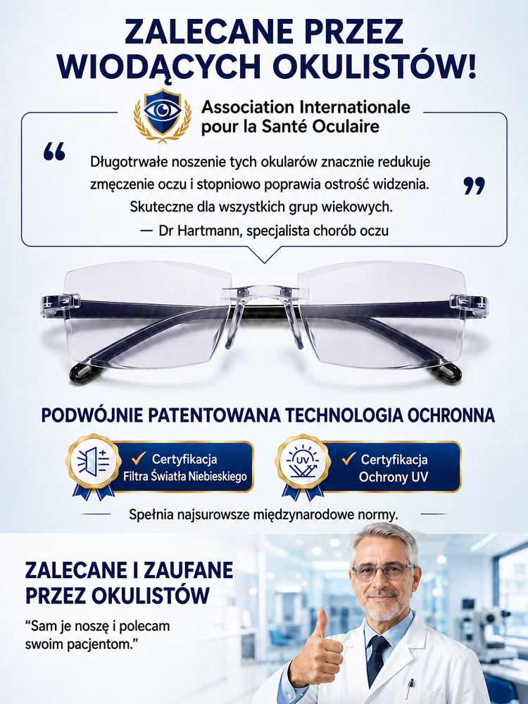 ✅Najnowsze opracowanie niemieckich inżynierów – bez badań, od razu wyraźne widzenie.