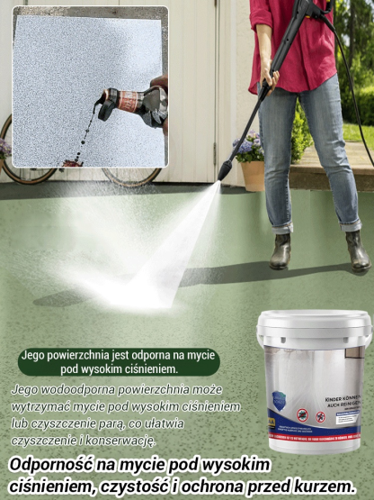 【Maluj tego samego dnia, wprowadzaj się tego samego dnia】Pożegnaj drogie płytki! FARBA PODŁOGOWA 3 W 1, OSZCZĘDŹ 50%, tylko przez ograniczony czas!