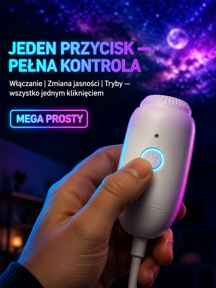 ⚡W jedną sekundę zamień zwykły pokój w magiczny podwodny świat.