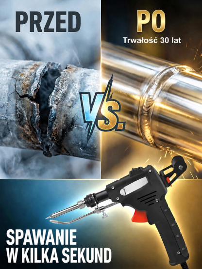 Niemiecka ręczna spawarka laserowa wreszcie znów dostępna! Ultrawysoka moc 2000 W, precyzyjne spawanie w 0,1 sekundy, sprawności do 500%，bez żadnych umiejętności!
