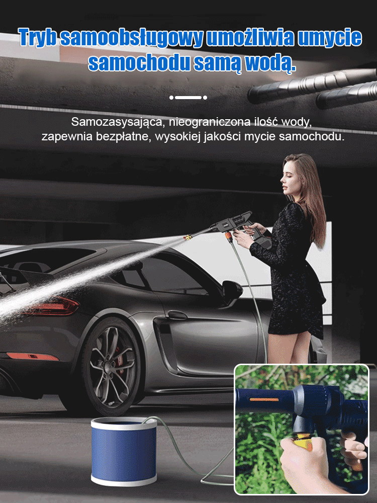 💖【Nieźle jak na 10 lat】Wielofunkcyjny pistolet na wodę do mycia samochodu，Bezpłatna myjnia samochodowa, zaoszczędź dużo pieniędzy w ciągu roku!
