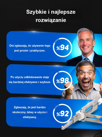 💟Jedno narzędzie otworzy każdy zamek.