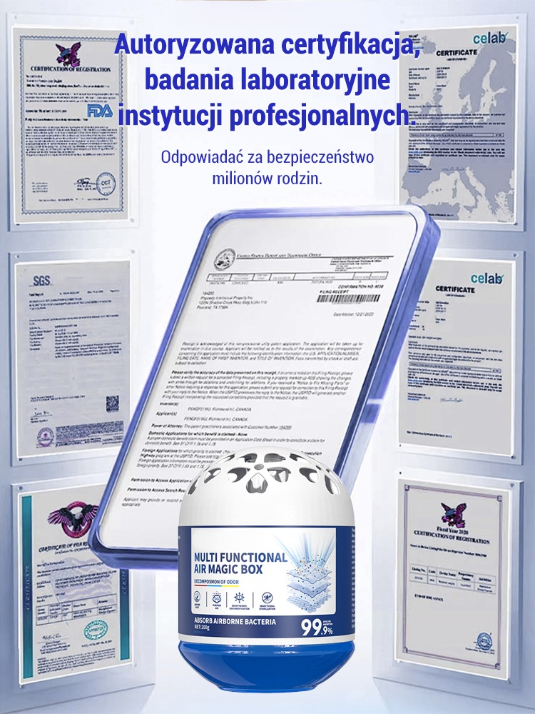 [Nie wymaga czyszczenia przez 1 rok] Magic Vacuum Cleaner Box