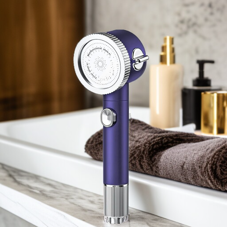 Prysznicowa słuchawka z filtrem, mocny natrysk, efekt deszczowy, do łazienki
