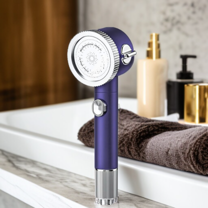 Prysznicowa słuchawka z filtrem, mocny natrysk, efekt deszczowy, do łazienki