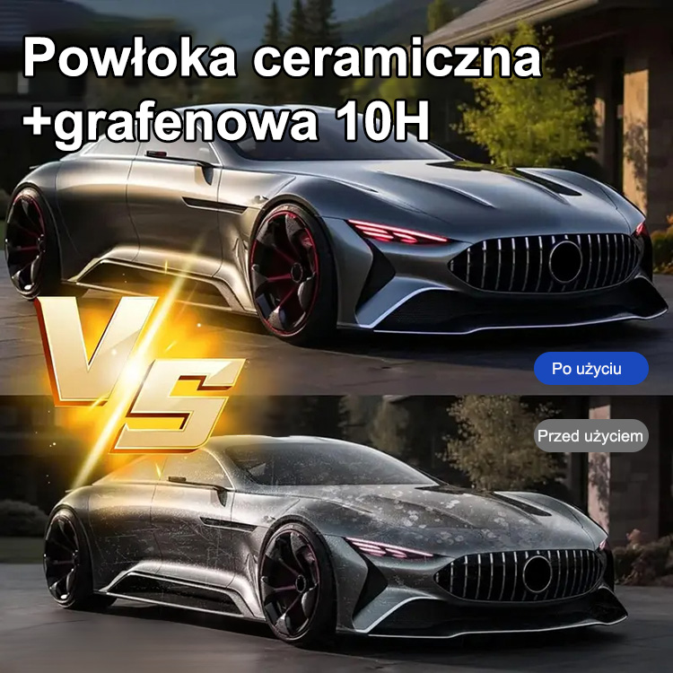 【Błyszczy bez mycia przez 3 lata】🚗Delikatne zastosowanie przywróci połysk lakierowi Twojego samochodu i zapewni ochronę na długie lata.✨