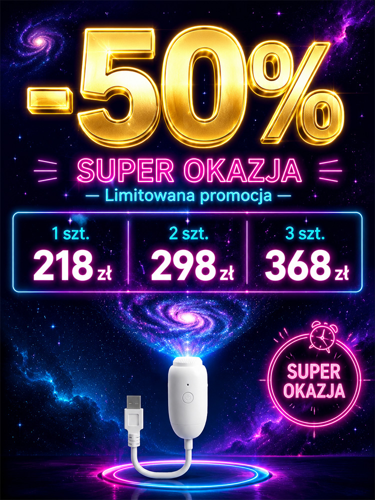 ⚡W jedną sekundę zamień zwykły pokój w magiczny podwodny świat.