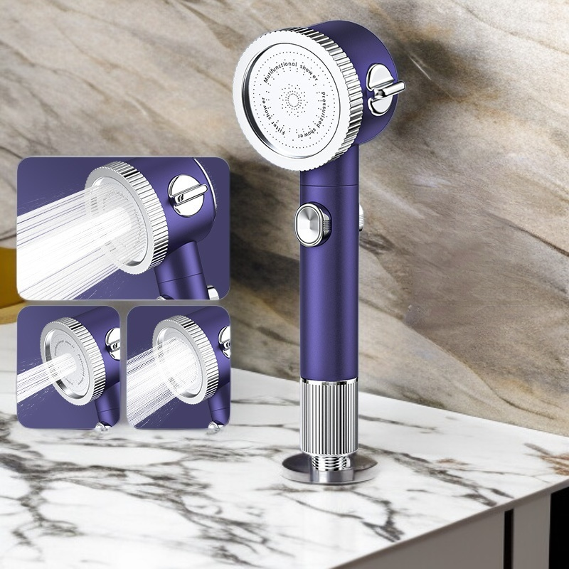 Prysznicowa słuchawka z filtrem, mocny natrysk, efekt deszczowy, do łazienki