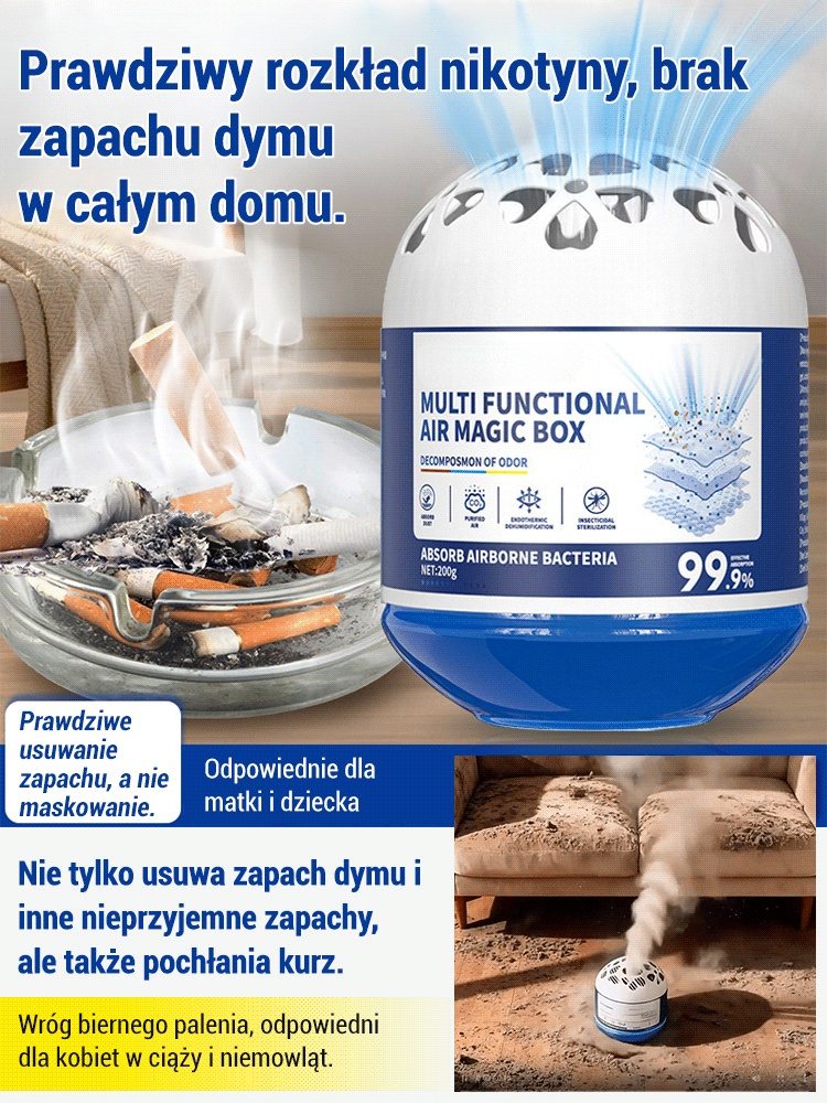 [Nie wymaga czyszczenia przez 1 rok] Magic Vacuum Cleaner Box