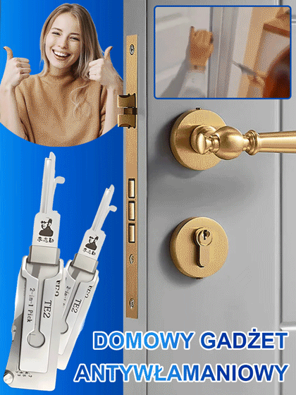 💟Jedno narzędzie otworzy każdy zamek.