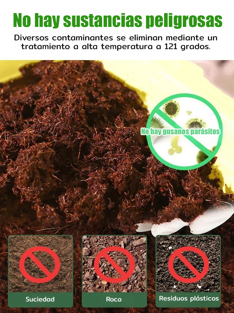 ¡Deja de matar tus plantas! Un bloque nutre por 10 años, elimina la marchitez para siempre 🌿✨¡Trae la selva a tu hogar! Poder de coco natural, raíces 3 veces más fuertes 🌳💎