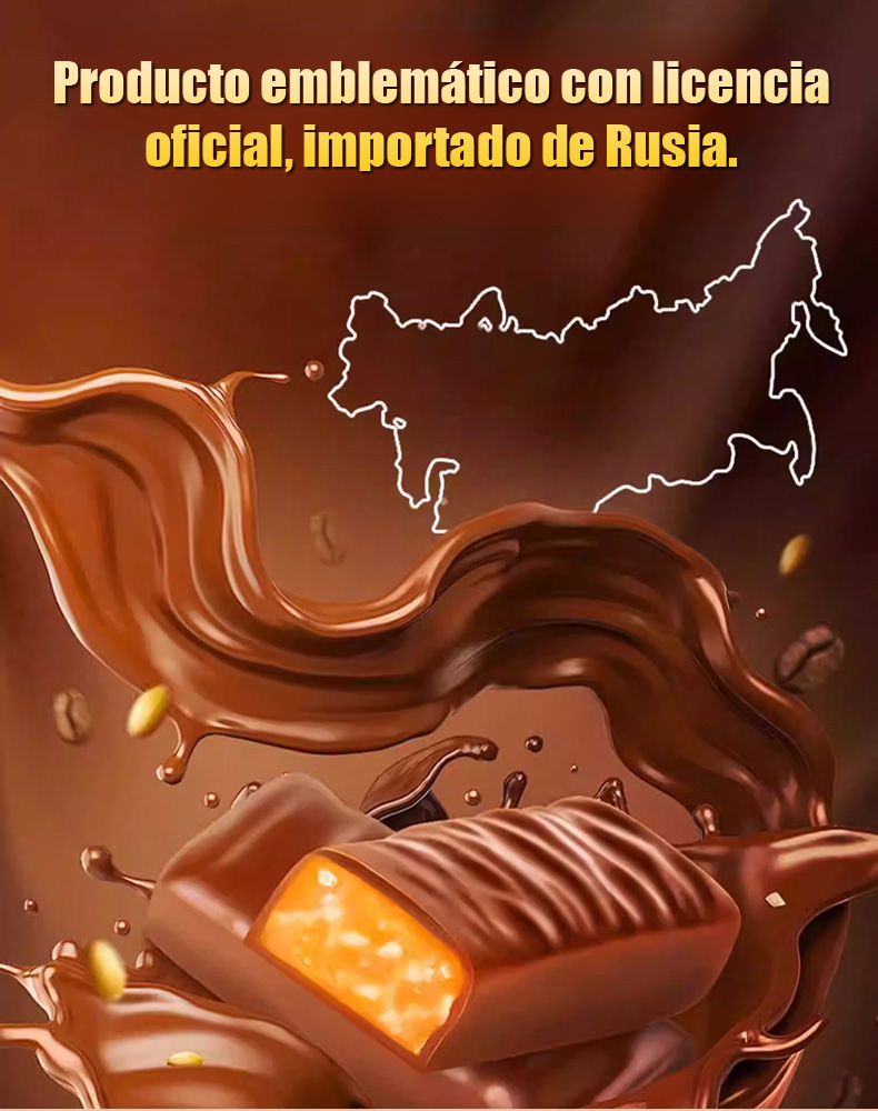 Dulces rusos importados ✈️¡3 piezas por solo $1190! 🔥Mezcla de caramelos de chocolate importados de Rusia✨¡Explosión de sabores dulces!