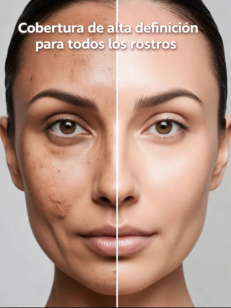 Ojeras invisibles en 1 seg ✨Brocha profesional DE REGALO 🎁Set de corrector de ojeras con color (con brocha de regalo)🌟Ilumina tu mirada al instante🛍️¡Ahorra más con el pack de 3!