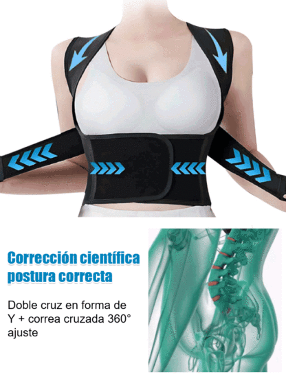 Es tu entrenador personal de etiqueta.👔🚀¡No dejes que la joroba arruine tu imagen! Recupera tu altura y confianza al instante 📏✨¡Adiós al dolor de espalda! Corrección física sin efecto rebote, protege tu columna hoy 🛡️🔥