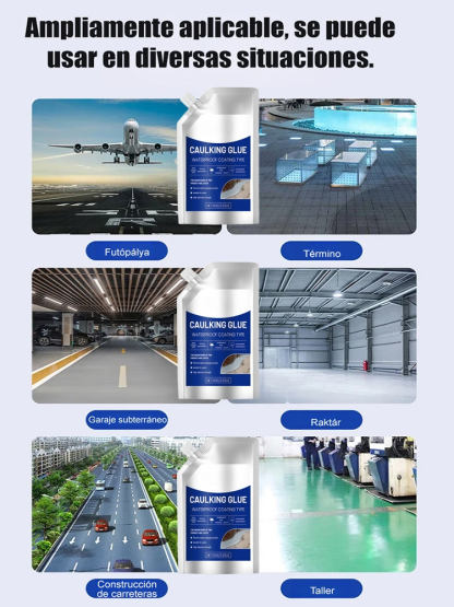 【Resistente a las grietas durante 100 años】Sellador impermeable para juntas👨‍🏭La construcción es muy sencilla.