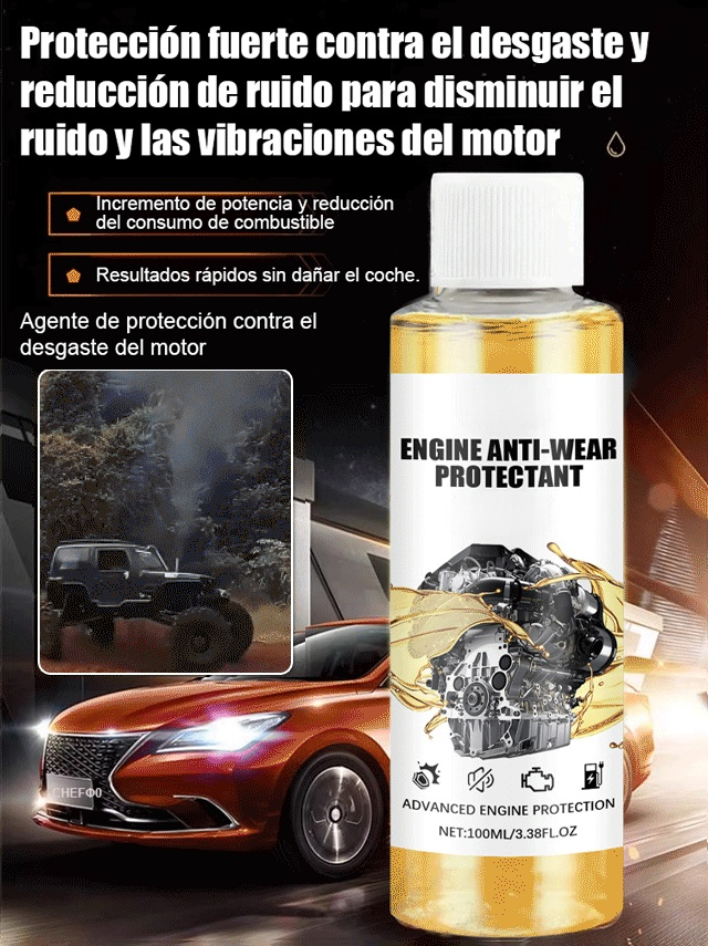 Compra 1 y llévate 1 gratis🔥Motor protector contra el desgaste🏁✨Libera una potencia abrumadora y redefine la experiencia de conducción suave y sedosa