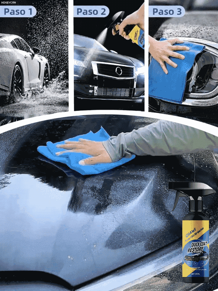 ¡Haz que tu auto brille como nuevo! Nano-Cerámica 2026 para un brillo de espejo al instante ✨🚗Olvídate de lavarlo diario: Tecnología hidrofóbica que repele agua y polvo por meses ☔🛡️Resultados profesionales en 3 minutos sin salir de casa 💰🏠