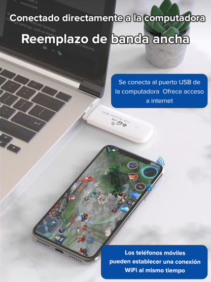 Tarjeta de red inalámbrica portátil WiFi🛜Conéctate en 1 segundo y disfruta de una red de alta velocidad.