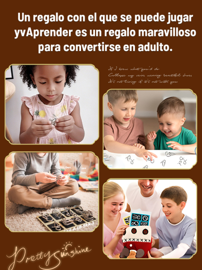 Juguete educativo de anillos conectados, desafío de ingenio.🧩"Metal Maze": Una experiencia de doble jogging para tus dedos y tu cerebro