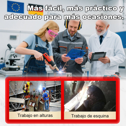 Máquina de soldadura láser portátil con ajuste de temperatura de 90 a 480°C🌟🌟