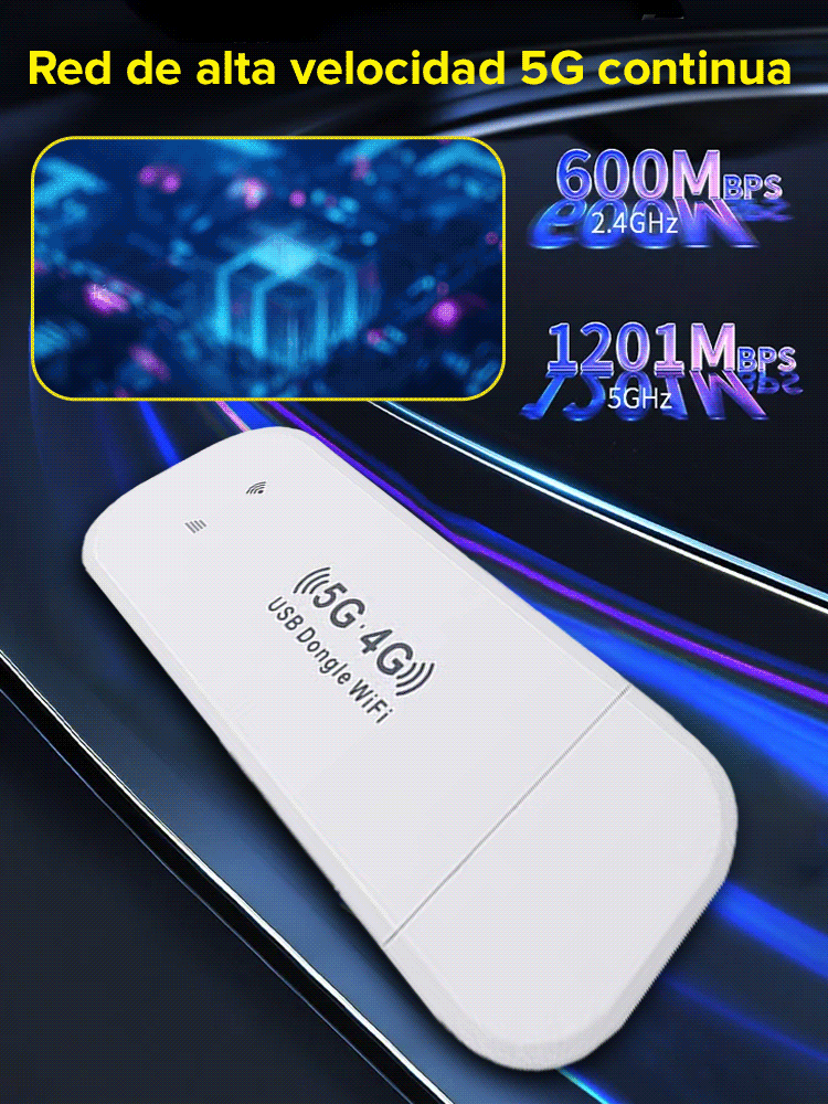 Tarjeta de red inalámbrica portátil WiFi🛜Conéctate en 1 segundo y disfruta de una red de alta velocidad.