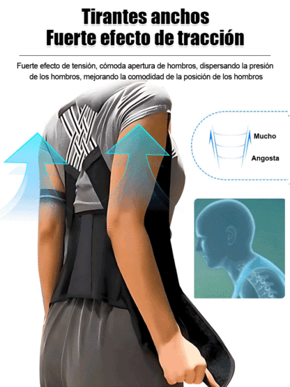 Es tu entrenador personal de etiqueta.👔🚀¡No dejes que la joroba arruine tu imagen! Recupera tu altura y confianza al instante 📏✨¡Adiós al dolor de espalda! Corrección física sin efecto rebote, protege tu columna hoy 🛡️🔥