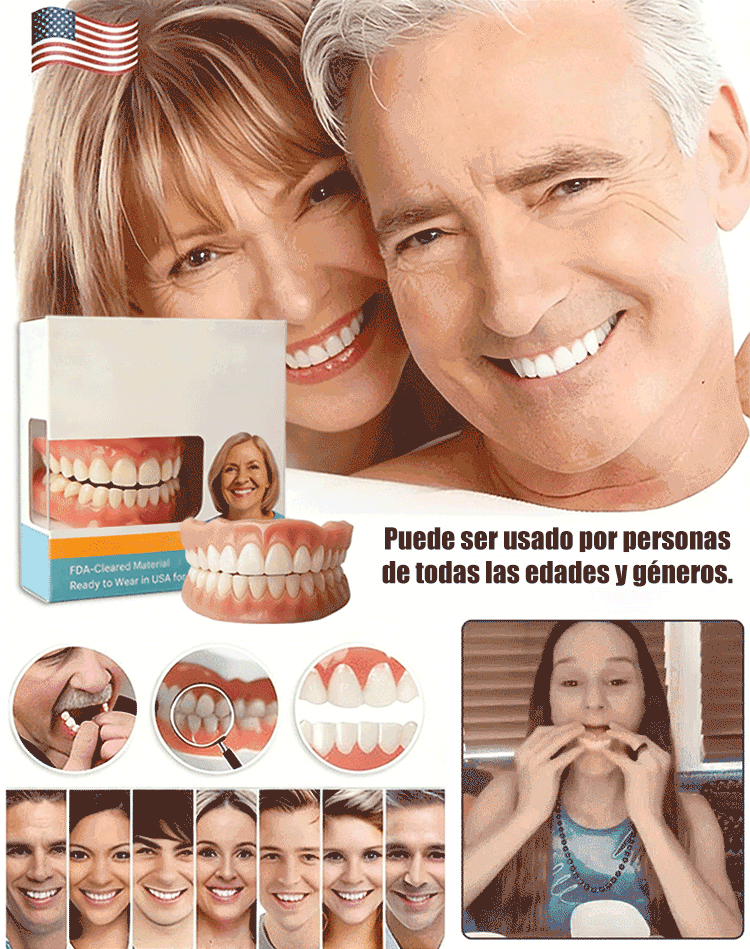 ✨Última generación de protectores dentales de silicona suave.🦷🦷Disfrute de la deliciosa comida y ríase mucho.