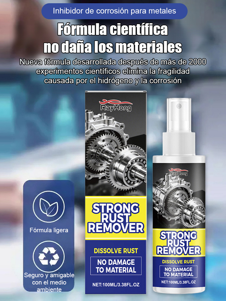 ¡Paquete de 6 piezas! Mantenimiento total garantizado. 🏆Spray 3 en 1 para eliminar óxido, reparar y pulir automóviles💰Ahorra en el taller: pulido profesional en tus manos.