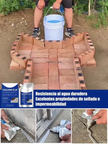 【Resistente a las grietas durante 100 años】Sellador impermeable para juntas👨‍🏭La construcción es muy sencilla.