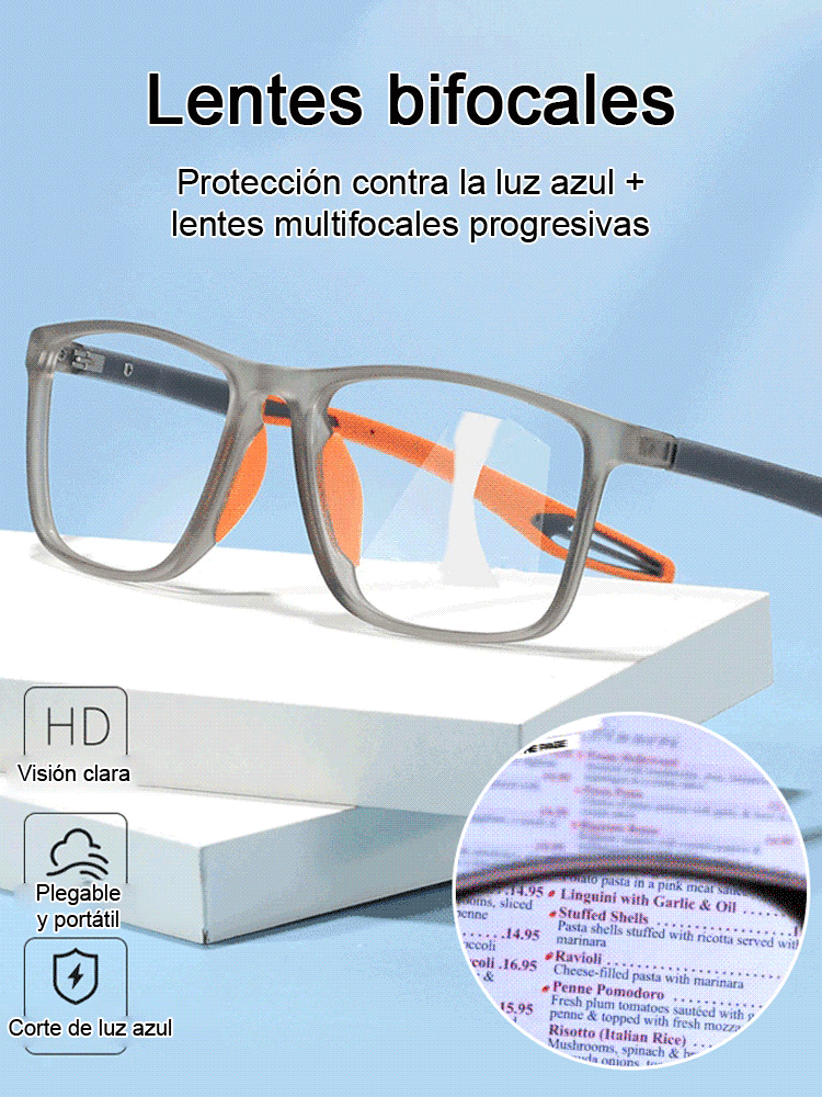 🇪🇺 Lentes ópticas con certificación UE – bloqueo profesional de luz azul, cuida tus ojos con tranquilidad👑 Diseño cuadrado moderno 2026 – lentes asféricas HD, visión clara sin distorsión