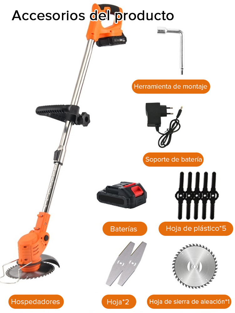 🌿🌿[Motor de cobre completo] Cortacésped portátil de mano✂️✂️Llega el artista desmalezador ligero