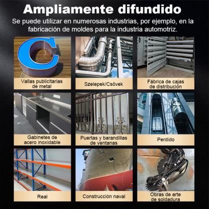 Máquina de soldadura láser portátil con ajuste de temperatura de 90 a 480°C🌟🌟