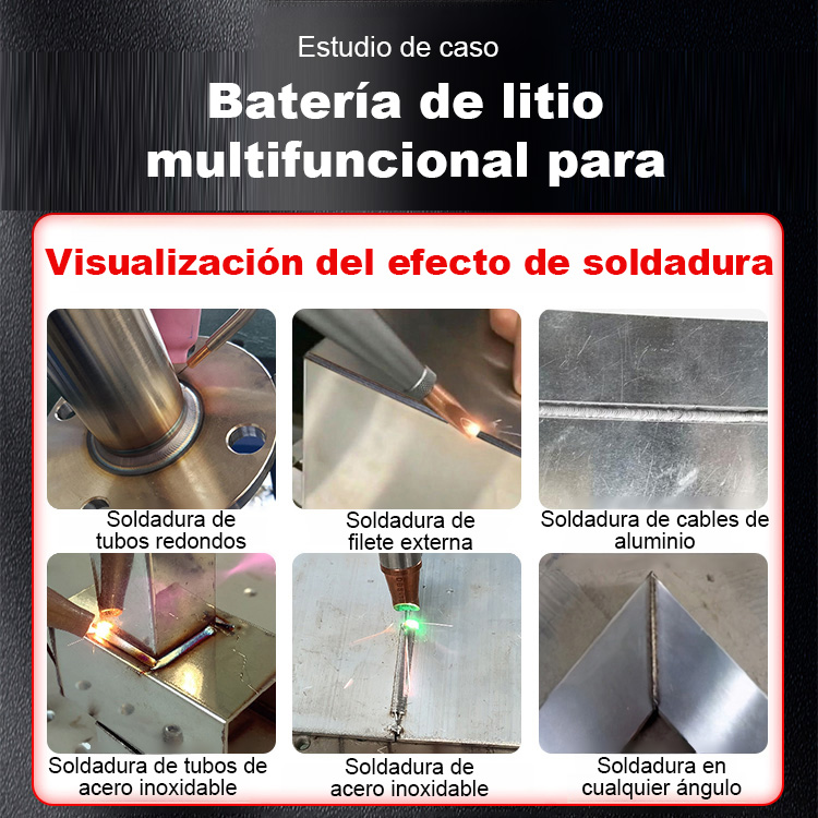 Máquina de soldadura láser portátil con ajuste de temperatura de 90 a 480°C🌟🌟