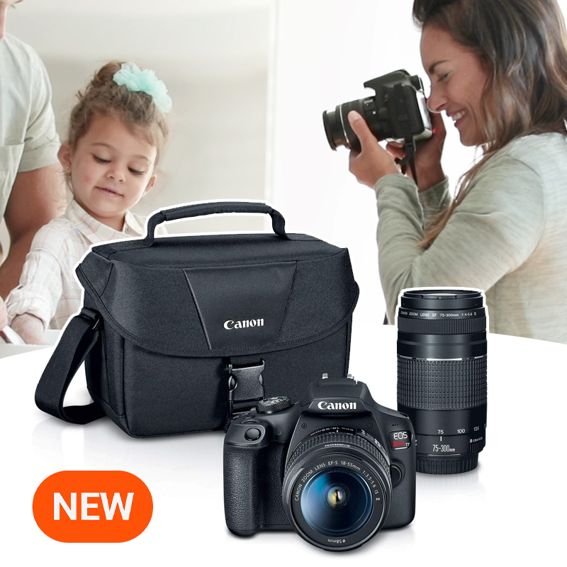📸Annual Clearance Sale🎁Canon EOS Rebel T7 DSLR Camera Bundle