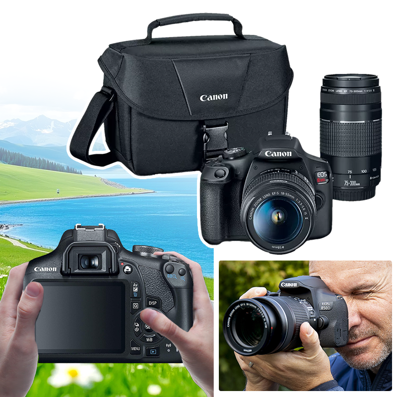 📸Annual Clearance Sale🎁Canon EOS Rebel T7 DSLR Camera Bundle