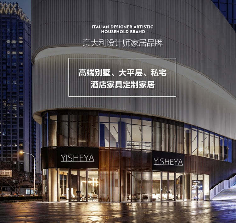 Italian Light Luxury robertocavalli Cracked Black Genuine Leather Villa Large Flat Living Room Straight Sofa