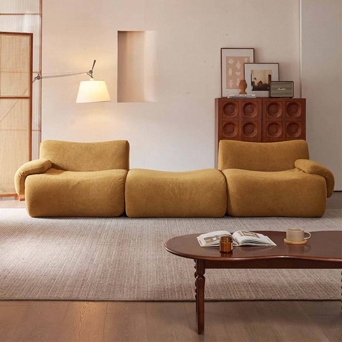 CO-21 bamboo compression sofa