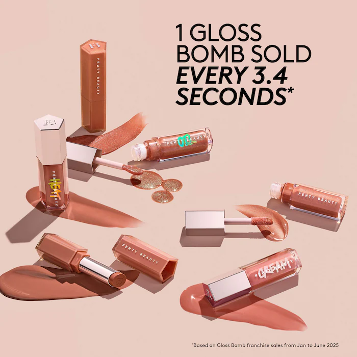 The Fenty Beauty Lip Vault 10-Piece Lip Gloss + Liner Makeup Gift Set