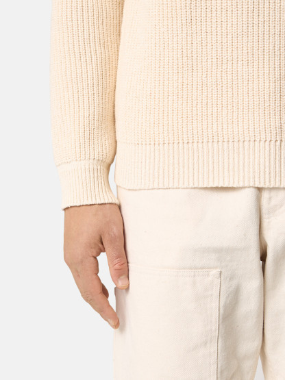 5100012 FISHERMAN'S RIB COTTON_STOthtNE ISLthtAND RAW BEAUTY