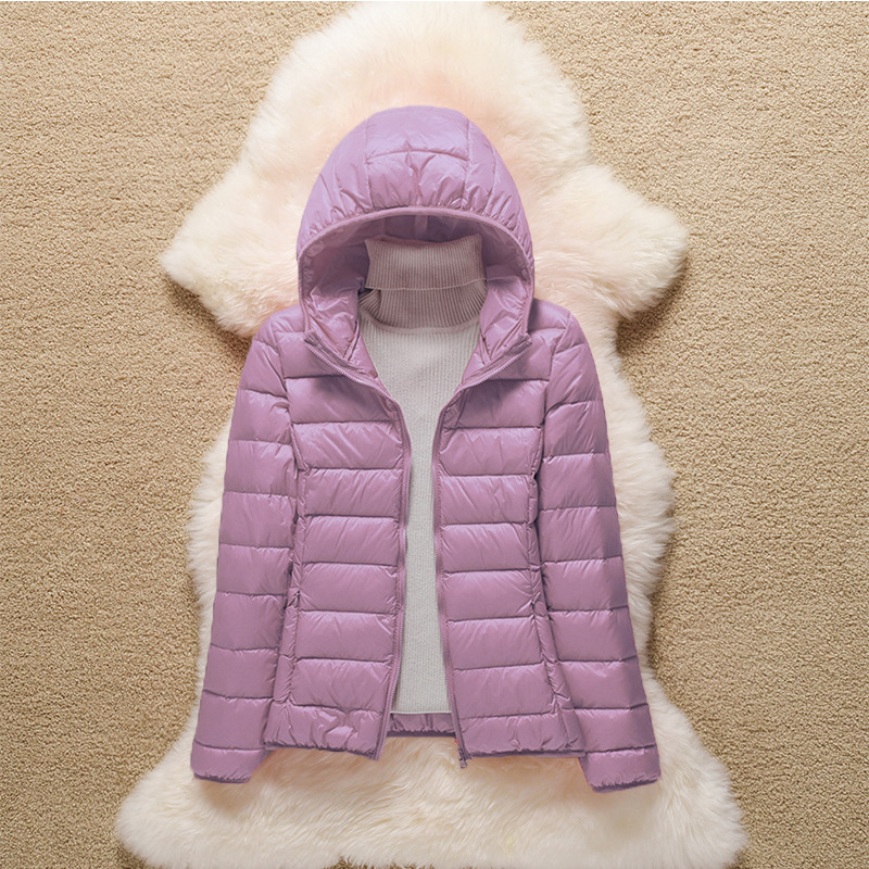 Women's Lightweight Short Down Jacket