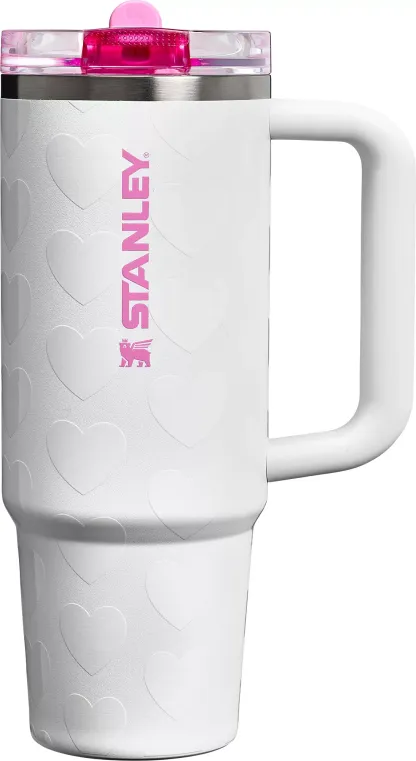Stathtnley 30 oz. Quencher ProTour Flip Straw Tumbler - Valentine's Day